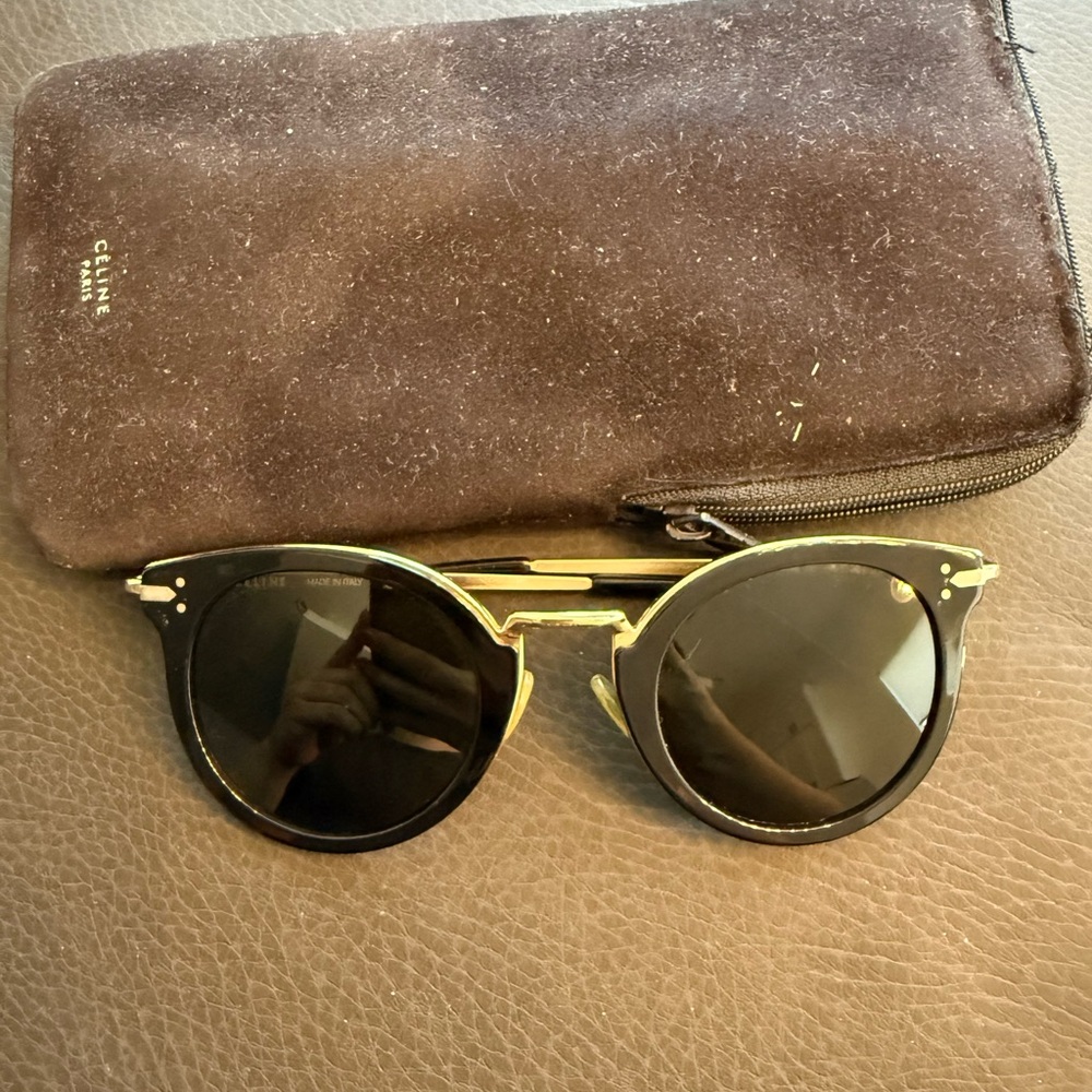 Celine Gold-Toned Eyewear